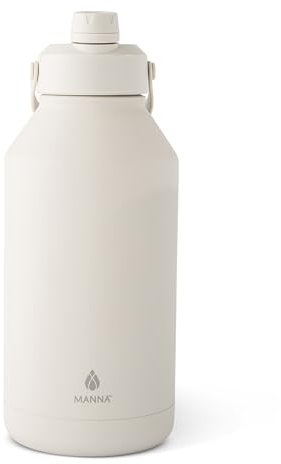 Manna Ranger Doppelisolierte Edelstahlflasche, 1,8 l, Rauchauster
