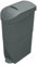 Slim Pedal-Operated Feminine Hygiene Bin, 20L Capacity – Space-Saving Nappy/Sanitary Bin for Narrow Bathrooms, Hands-Free Use, Grey