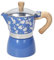 Tognana Japan Collection, Cafetera 6 tazas, aluminio, azul