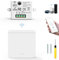 Acmerota Interrupteur sans fil Kit Interrupteur à distance 85-240V 10A Max Pas de Câblage Nécessaire Interrupteur On/Off RF pour Lampes jusqu'à 1000W / 328ft (1 Télécommande + 1 Récepteur)