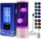 Soarling Quallen Lampe, Quallenlampe LED Quallen Lampe mit 17 Farben 4 Lichtmodi, Jellyfish Lamp Aquarium für Kinder Erwachsene, Quallenlampen Stimmungslicht für Entspannung Wohndekoration-Rosa
