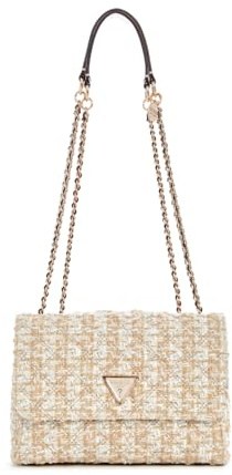 GUESS Giully 2 Compartment Convertible Flap Gold