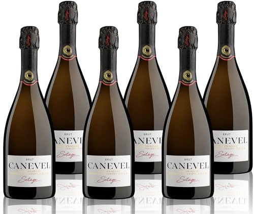 CANEVEL SETÀGE BRUT 2024 | Valdobbiadene Prosecco Superiore DOCG | 6x750 ml | Confezione 6 bottiglie