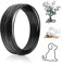 ZDLSDL Filo Alluminio Ø2 mm x 10 m-Filo Alluminio per Bigiotteria,Filo di Ferro Modellabile,Filo per fai da te, ideale per la creazione di gioielli, (2.0mm 10M-Black)