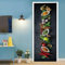 Türtapete Selbstklebend 100x200 cm Würze Türaufkleber 3D Küche Türposter Türfolie Poster Tapete PVC Wasserfest für Schlafzimmer Wohnzimmer Tür A-4099