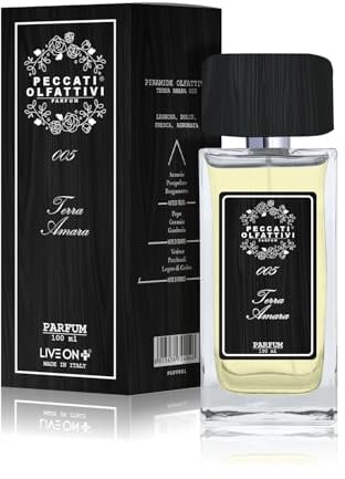 Peccati Olfattivi Nr. 05 Herrenparfüm Äquivalent Terre – Langanhaltendes Herren-Dupe-Parfüm mit 30% reiner Essenz, dem Original ähnlicher Duft mit langer Haltbarkeit, 100 ml Parfum