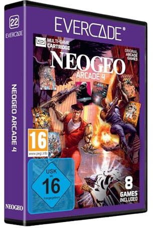 Blaze Evercade NeoGeo Arcade 4 Cartridge