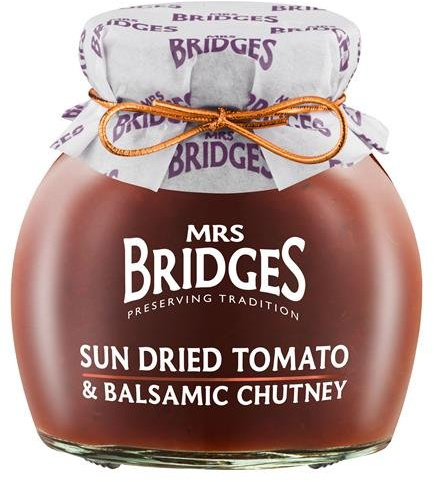 Mrs Bridges Sun Dried Tomato & Balsamic Chutney 280g