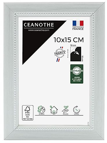 Brio Perle Bilderrahmen 10 x 15 cm hellgrau