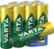VARTA Piles AA, rechargeables, lot de 8, Recharge Accu Solar, 800 mAh Ni-MH, prêtes à l'emploi, développées pour les lampes solaires de jardin