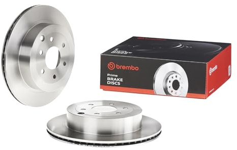 Brembo 09.B591.10 Hintere Bremsscheibe, Anzahl 2 | Kompatibel mit: NISSAN PATHFINDER III