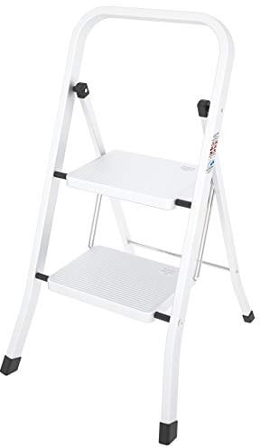 Sgabello FACTOTUM acciaio 2 gradini
