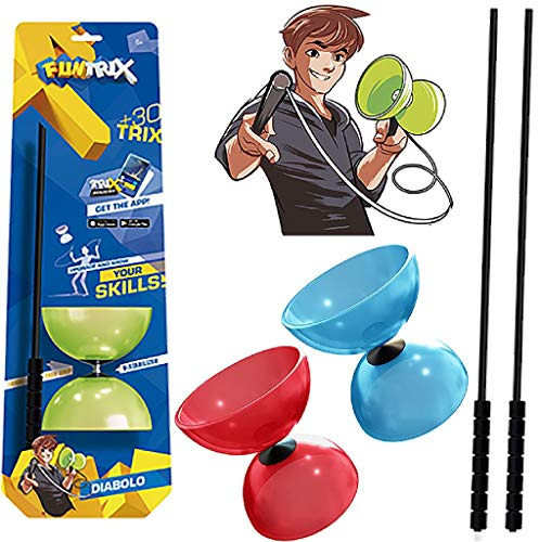 Eolo Sport FX008 - Funtrix Diabolo mit Anleitung auf DVD