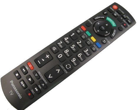 Panasonic N2QAYB000487 Genuine remote control fits: TH-32LRG20B,TH-32LRG20E,TH-42LRG20B,TH-42LRG20E,TX-L19E3B,TX-L19E3E,TX-L22X20B,TX-L22X20E,TX-L22X20L,TX-L24C3B,TX-L24C3E,TX-L24C3ES,TX-L24E3B,TX-L24E3E,TX-L26C20B, TX-L26C20E, TX-L26C20ES, TX-L26X20B, TX-L26X20E, TX-L26X20L, TX-L32C20B, TX-L32C20BA, TX-L32C20E, TX-L32C20EA, TX-L32C20ES, TX-L32C20ESA, TX-L32C20LA, TX-L32C2B, TX-L32C2BA, TX-L32C2E, TX-L32C2EA, TX-L32C3B, TX-L32C3E, TX-L32C3ES, TX-L32C4B, TX-L32C4E, TX-L32CX3E, TX-L32E3B, TX-L32E3E, TX-L32S20B, TX-L32S20BA, TX-L32S20E, TX-L32S20ES, TX-L32S20L, TX-L32U2B, TX-L32U2E, TX-L32U3B, TX-L32U3E, TX-L32UX3E, TX-L32X20B, TX-L32X20E, TX-L32X20L, TX-L32X25E, TX-L32X25ES, TX-L32X3B, TX-L32X3E, TX-L37E3B, TX-L37E3E, TX-L37S20B, TX-L37S20BA, TX-L