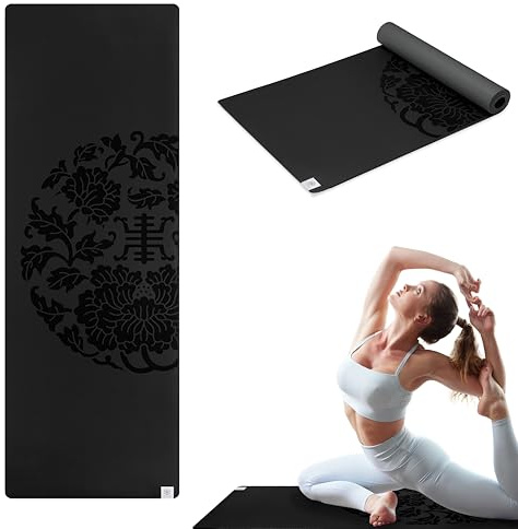 Gaiam Sol Dry-Grip Yoga Mat for Hot Yoga and Heated Exercises