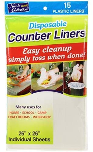 Nicole Home Collection Counter Liners, 26 x 26