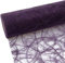 Sizoweb Tischband Aubergine 5 Meter lang 20cm breit