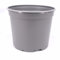 Nutley's Round Modiform 18cm Grey Plastic Plant Pots, 3 litres (Pack of 10)