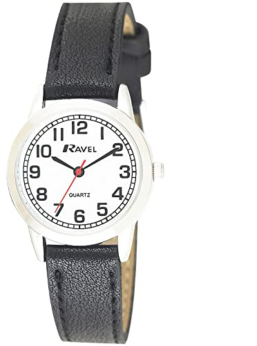 Ravel - Unisex Everyday Quartz Watch with Minute Track