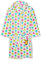 Playshoes Unisex Kinder Fleece-Bademantel Morgenmantel, weiß/rosa Die Maus, 98/104