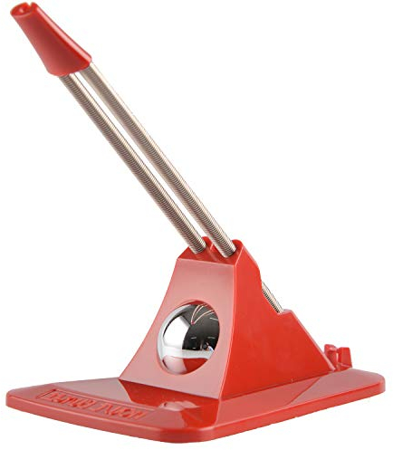 Mouse Bungee Cable Cord Management Clip Gaming Flexible Fixer Holder - Gaming Drag-Free Wired Mouse Support (Red)