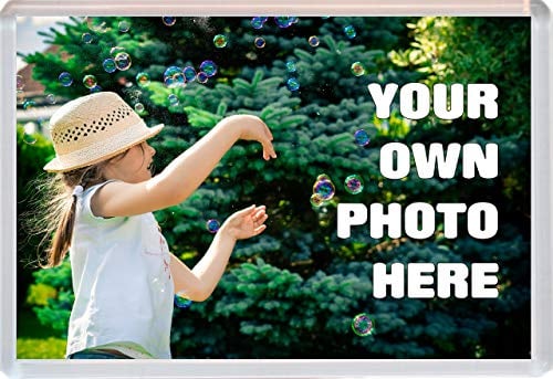 Personalised Custom Photo Gift JUMBO Fridge Magnet 96 x 67 mm