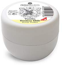 Fresh Secrets Körperbutter mit Eselsmilch & Vanille 60ml/2.02fl.oz