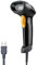 Eyoyo Handheld USB 2D Barcode Scanner, Wired Automatic QR Code Scanner PDF417 Data Matrix Bar Code Reader with Long USB Cable for Mobile Payment, Library Book Convenience Store, Supermarket, Warehouse