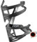 Elite Flaschenhalter Prism Carbon Rechts Matt schwarz schwarz Fahrrad