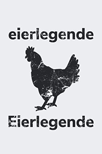 eierlegende Eierlegende: Kalender 2021 Jahreskalender A5 240-seitiges Notizbuch mit viel Raum für Notizen mit einem Huhn für einen Landwirt oder für Hühnerbesitzer
