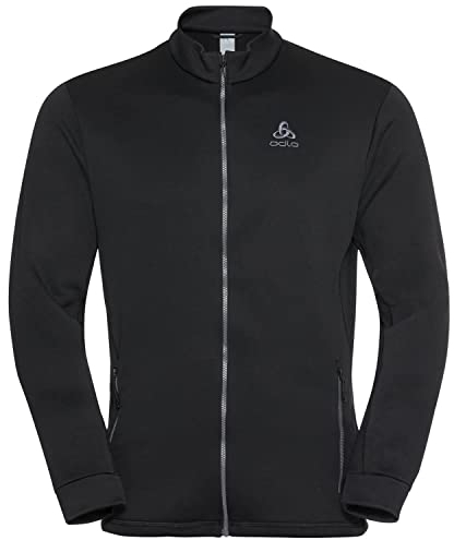Odlo Herren Langarm Shirt mit Reißverschluss BERRA, black, S