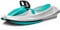 Gizmo Riders Stratos Schneeschlitten für Kinder - 2 Personen lenkbarer Schneeschlitten ab 3 Jahren (Nimbus Ice Blue), (GRSTR-ASSORT)