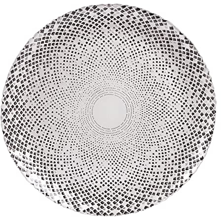 Table Passion - Assiette de présentation Glow 33 cm noir