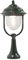 Landhaus LED Sockelleuchte, Laterne für außen Höhe 54cm, grün