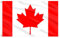 AhfuLife Grande Drapeau Canada 90×150cm, 2Pcs Drapeau Canadien Double Face avec œillets en Laiton en Polyester pour Jaridin Bar Américain Football 1er Juillet Fête Nationale