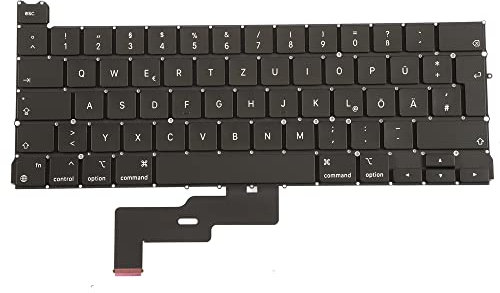 OLVINS Tastiera tedesca per MacBook Pro Air Retina 13'' A2338 GR Fine 2020 EMC 3578 M1