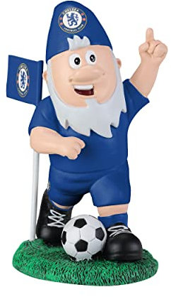FOCO Officially Licensed Chelsea FC Corner Football Garden Gnome