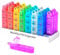 Zoksi Monthly Pill Box Organiser 4 Times a Day, 30 Day Tablet Organiser, 28 Day Dosset Box,One Month Medicine Storage Box with 31 Portable Compartments for Fish Oils, Vitamins or Supplements