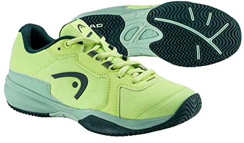 HEAD Unisex-Youth Sprint 3.5 Junior Tennisschuh, hellgrün/waldgrün, 38.5