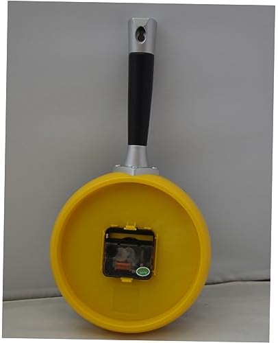 HOMSFOU Wanduhr Herrenuhren Bratpfanne Uhr Omelette Uhr Pfannenuhr Übersetzen Omelettpfanne