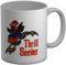 Shopagift Funny Thrill Seeker Mug Theme Park Roller Coaster Train White 11oz Large Ceramic Cup