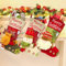 Yasdyri Weihnachtsstrumpf Groß Nikolausstrumpf Weihnachtsdekoration Kamine, Türwände, Weihnachtsbäume Weihnachtsstrümpfe Zum Befüllen Christmas Stocking (rot)