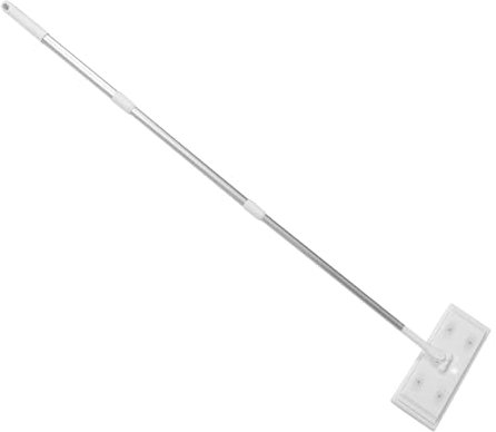 KOMBIUDA Electrostatic Dust Removal Paper Mop Telescopic Rod Floor Wipes for Home Cleaning Thread Flat Mop for Efficient Dust Collection