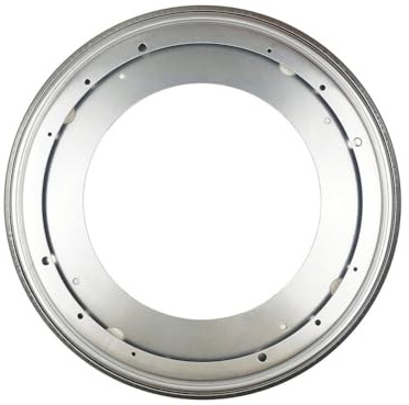 Helilyco Rotating Bearing Turntable Lazy Susan Swivel Plate 35cm Kitchen Dining Table, Galvanized Steel, Smooth Ball Bearing Design