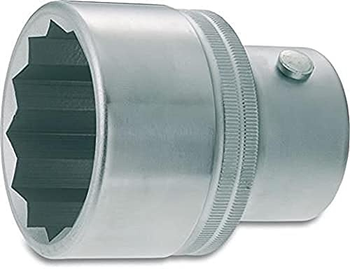 HAZET Steckschlüsseleinsatz 1100Z-65, 1 Zoll (25 mm) Vierkant, SW 65 mm | 1 Zoll (25 mm) Vierkant hohl, Antrieb 1 Zoll (25 mm) Vierkant hohl, Abtrieb Außenprofil Doppelsechskant, Chrom-Vanadium