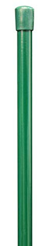 Alberts 606008 Geflechtspannstab | zinkphosphatiert, grün kunststoffbeschichtet | Länge 1800 mm | Durchmesser 10 mm