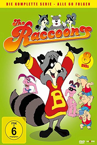 The Raccoons - Die komplette Serie - Alle 60 Folgen (8 DVDs)