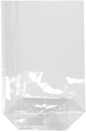 4 x 300 St Bodenbeutel, PP 17,3 cm x 11,5 cm x 4 cm transparent