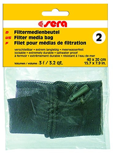 sera Filtermedienbeutel 2 - Für den schnellen und einfachen Filtermedienwechsel