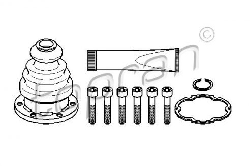 Topran 108 213 Bellows Kit, Drive Shaft